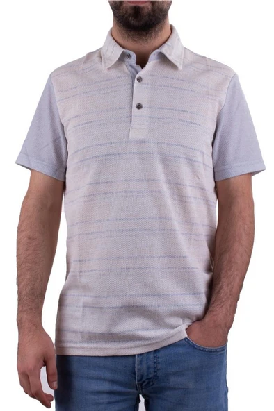 Twister Jeans 2281CC Gri Polo Yaka Erkek T-Shirt - 2
