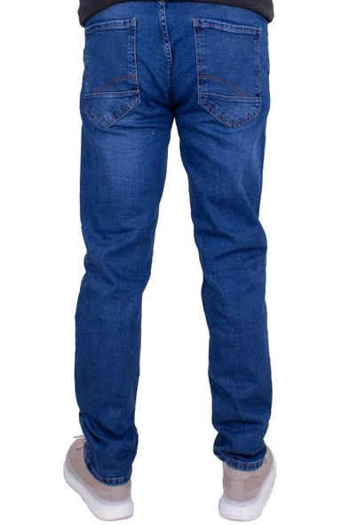 Twister MartinCN 744-01 Mavi Normal Bel Normal Paça Erkek Jeans Pantolon - 4