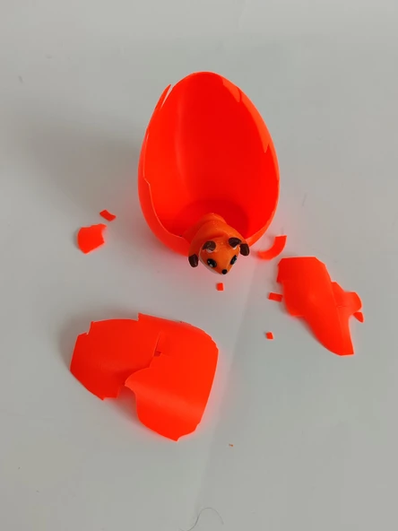 Bil Bakalım Sevimli Hayvanlar Anahtarlık Oyuncak Dekoratif Sürpriz Yumurta 1 - 5