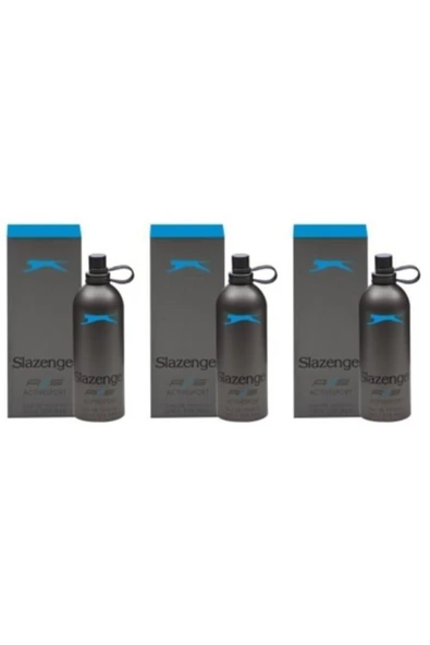 Slazenger Active Sport Mavi Edt 125 Ml Erkek X 3 Adet