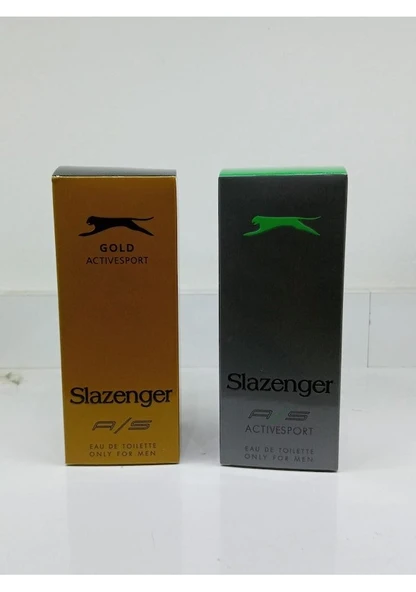 Slazenger Gold + Yeşil Erkek Parfüm EDT 2 x 125 ML