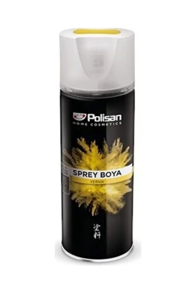 Polisan Akrilik Sprey Boya Parlak Vernik 400 ml P8424