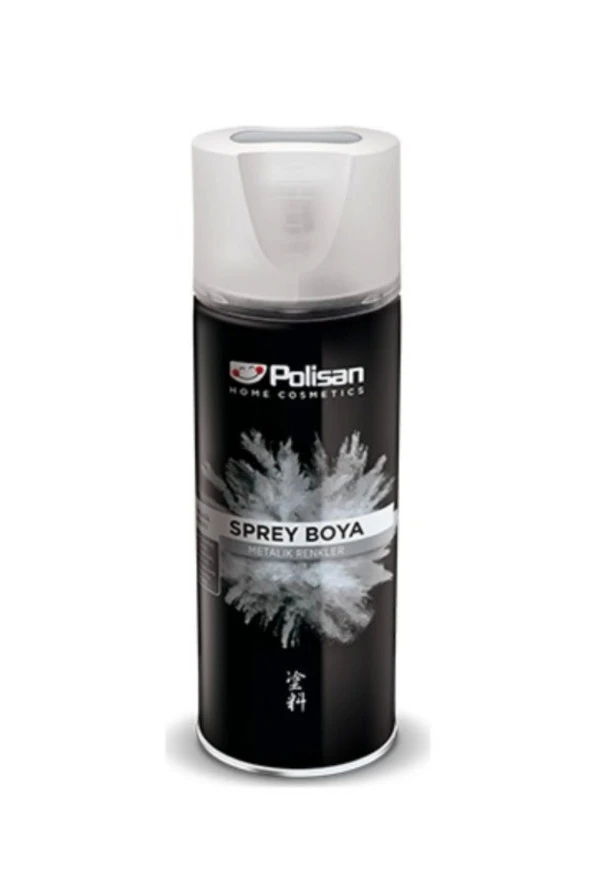 Polisan Sprey Boya Metalik Gri 400 ml P7237