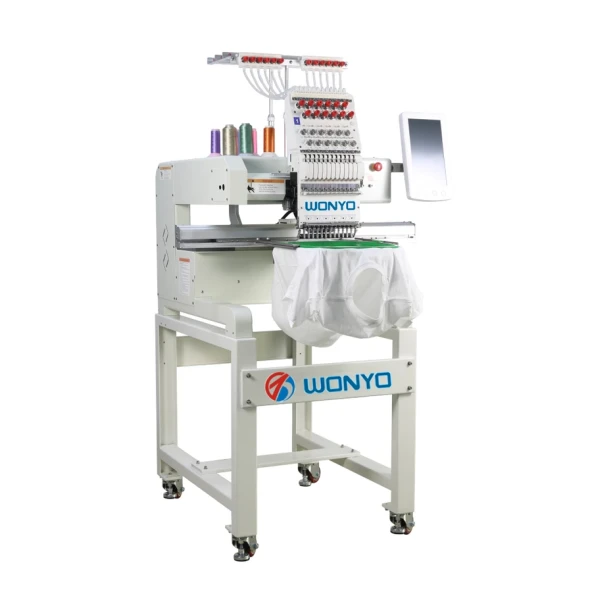 Wonyo WYQ1201L Tek Kafa 12 İğne Nakış Makinesi (60Cm X 40 Cm İşleme Alanı) ürün görseli 1