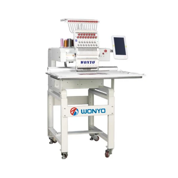 Wonyo WYQ1201L Tek Kafa 12 İğne Nakış Makinesi (60Cm X 40 Cm İşleme Alanı) - Resim 3