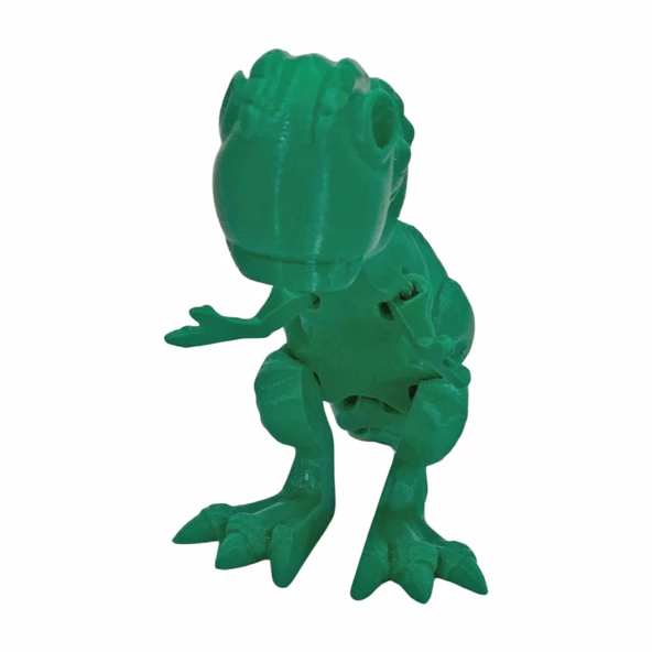 3D Hareketli Trex Oyuncak - Yeşil - Resim 8