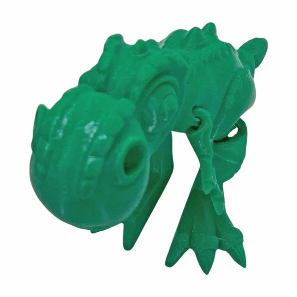 3D Hareketli Trex Oyuncak - Yeşil - Resim 7