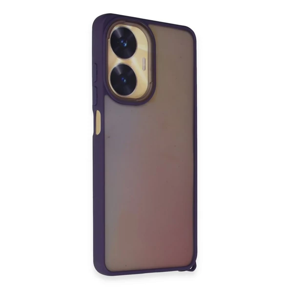 Realme C55 Kılıf Elegant Seri Silikon Kapak - 12
