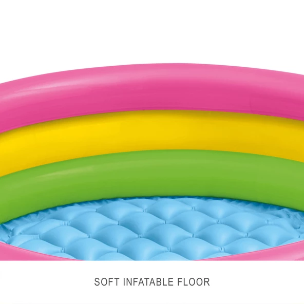Intex 3 Boğumlu Sunset Bebek Havuzu 86*25 cm (58924) - 2