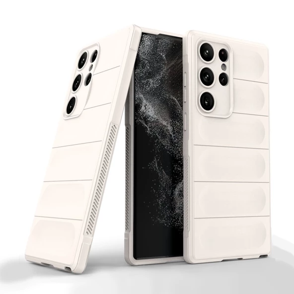 Samsung Galaxy S24 Ultra Kılıf Optimum Lens Çerçeveli Silikon Kapak - 3