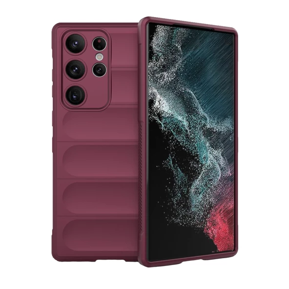 Samsung Galaxy S24 Ultra Kılıf Optimum Lens Çerçeveli Silikon Kapak - 6