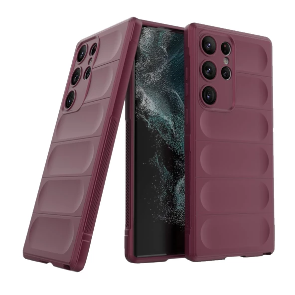 Samsung Galaxy S24 Ultra Kılıf Optimum Lens Çerçeveli Silikon Kapak - 7