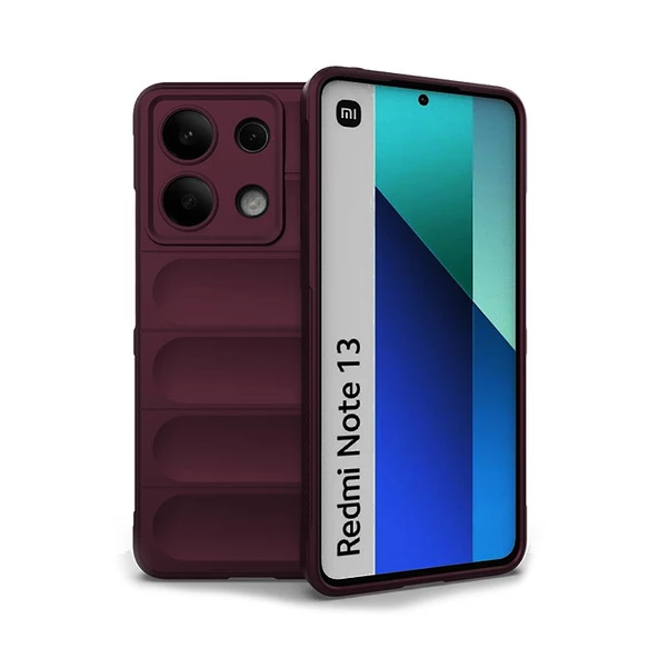 Xiaomi Redmi Note 13 4G Kılıf Optimum Lens Çerçeveli Silikon Kapak - 12