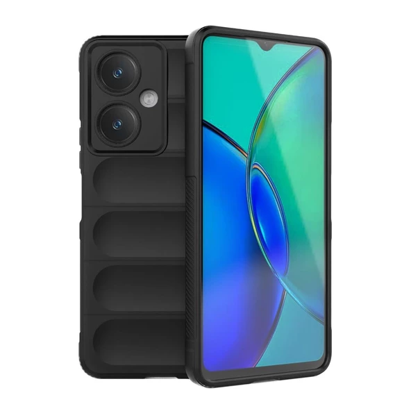 Vivo Y27 Kılıf Optimum Lens Çerçeveli Silikon Kapak - 3