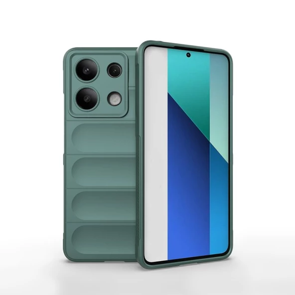 Xiaomi Redmi Note 13 4G Kılıf Optimum Lens Çerçeveli Silikon Kapak - 8