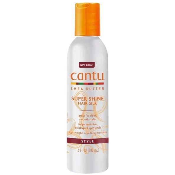 Cantu Shea Yağı Saçlara Süper Parlaklık Sağlayan ve İpeksi Görünüm Kazandıran Losyon 180 mL