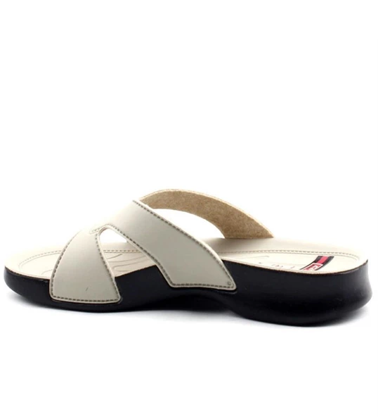 Ceyo 3400-2 Ortopedik Anatomik Bej Renk Kadın Terlik - 3