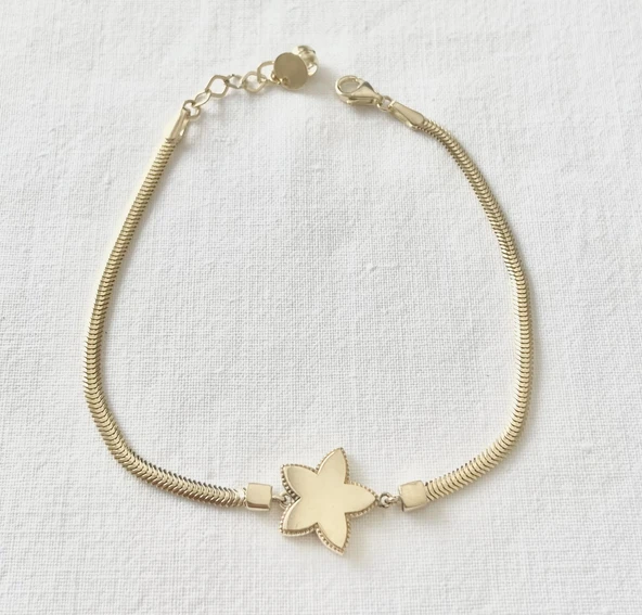 Deniz Yıldızı Altın Bileklik - Resim 1
