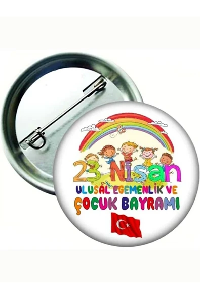 Özcan Tasarım 23 Nisan Rozeti - 23 Nisan Öğrenci Rozeti ( 20 Adet ) ürün görseli
