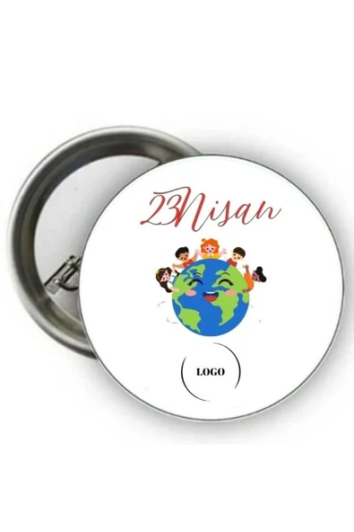 Özcan Tasarım 23 Nisan Rozeti - Kişiye Özel 23 Nisan Rozeti ( 20 Adet ) ürün görseli