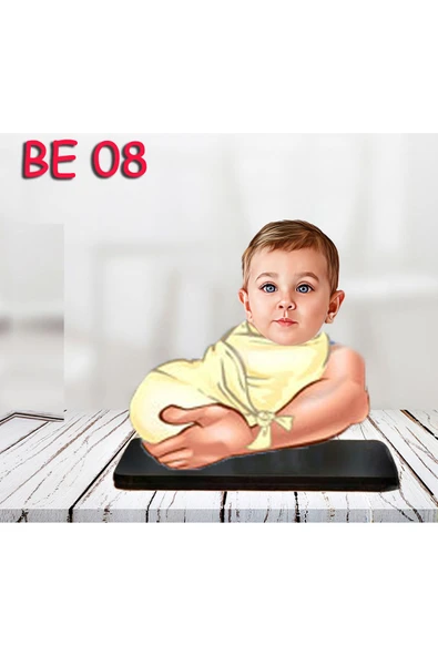 Özcan Tasarım Kişiye Özel Ahşap Biblo - Bebek Karikatür Biblo - Bebek Biblo 8 ürün görseli