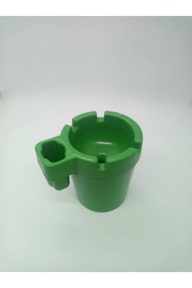 Özcan Tasarım Çakmaklık Bölümlü Kokusuz Küllük ( Yeşil ) ürün görseli