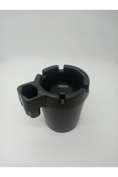 Özcan Tasarım Çakmaklık Bölümlü Kokusuz Küllük ( Siyah ) ürün görseli