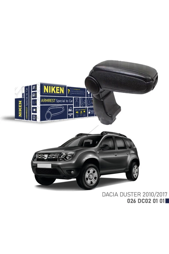 DACIA DUSTER 201-2024 ARACA ÖZEL KOLÇAK KOL DAYAMA SİYAH