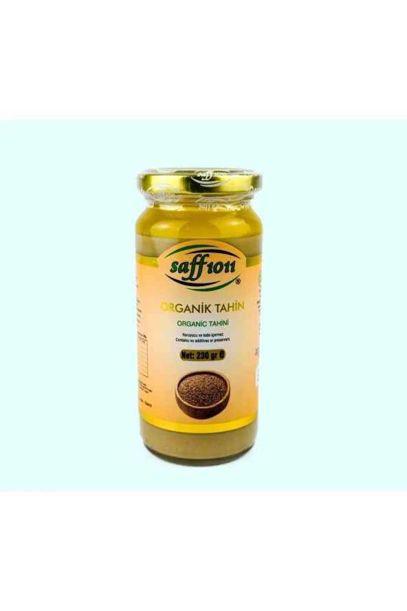 Organik Tahin Çiğ Susamdan 230gr ürün görseli