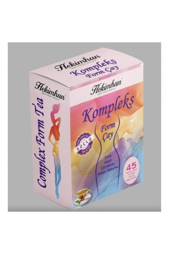 KOMPLEKS FORM ÇAY SÜZEN POŞET 45'Lİ