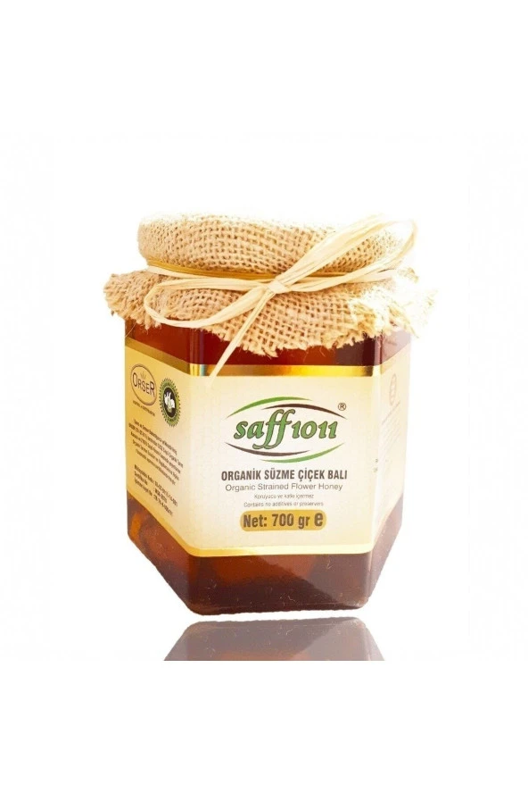 Organik Süzme Çiçek Balı 700gr ürün görseli