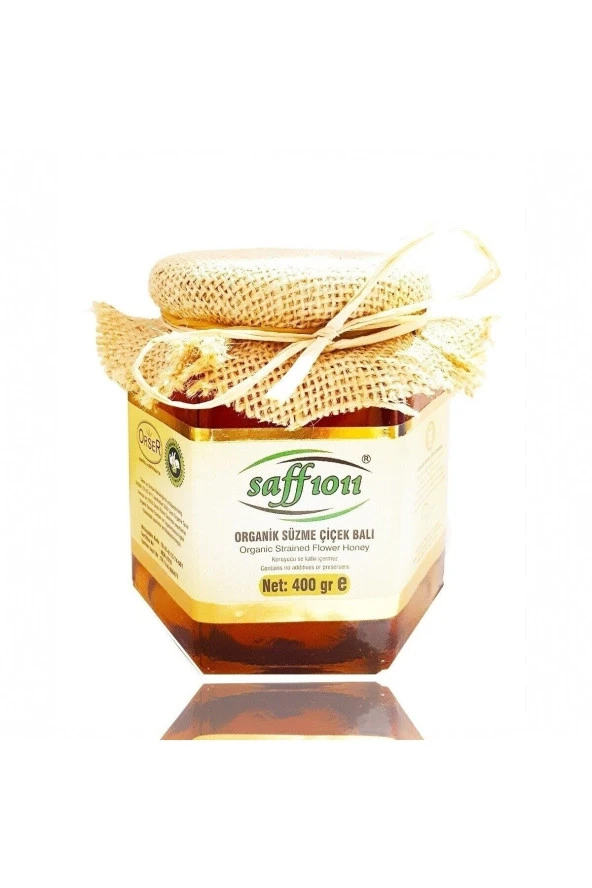 Organik Süzme Çiçek Balı 400gr ürün görseli