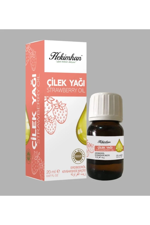 ÇİLEK YAĞI SOĞUK PRES 20 ML ürün görseli