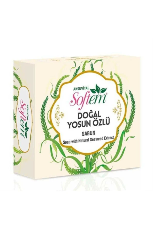 Doğal Yosun Özlü Sabun 130 Gr. ürün görseli