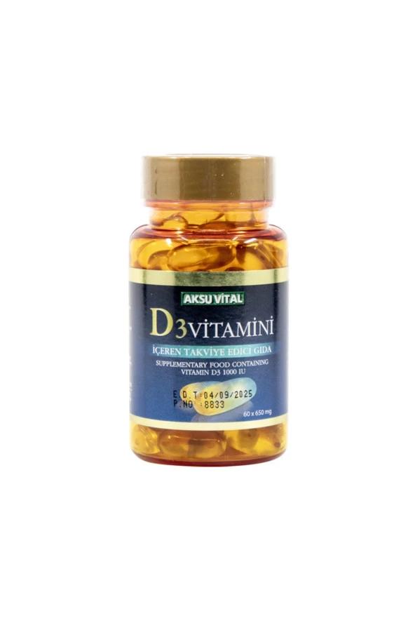 Vitamin D3 60 Softjel - 1