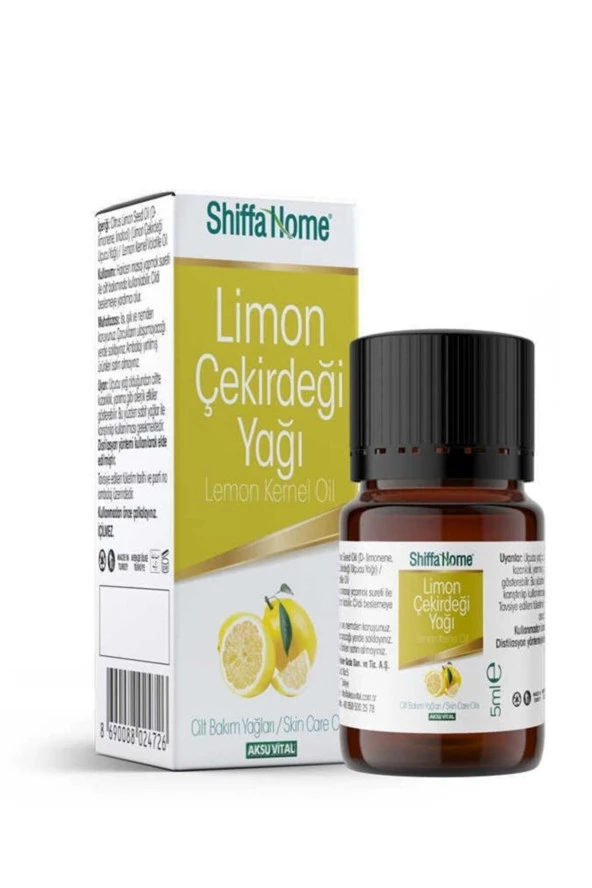 Saf Limon Çekirdeği Yağı 5 Ml. Bitki Diyarı Mağazasında ürün görseli