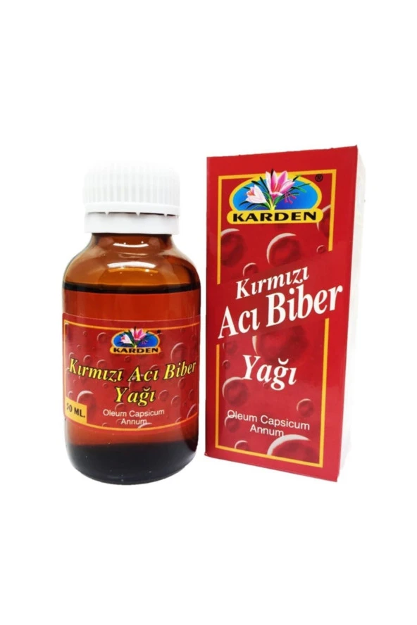 Bitki Diyarı Kırmızı Acı Biber Yağı 50 Ml ürün görseli
