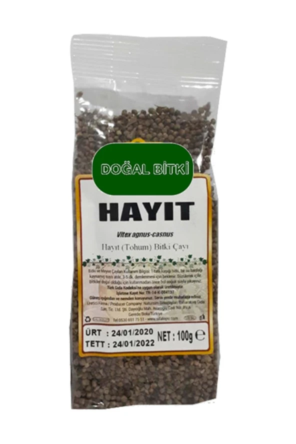 Bitki Diyarı Hayıt Tohumu Bitki Çayı Paket 100gr