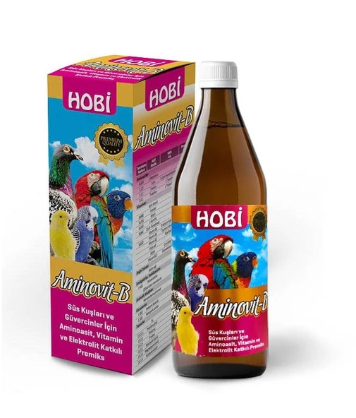 Hobi Aminovit B Tüy Karaciğer Kas Düzenleyici Multivitamin 500ml