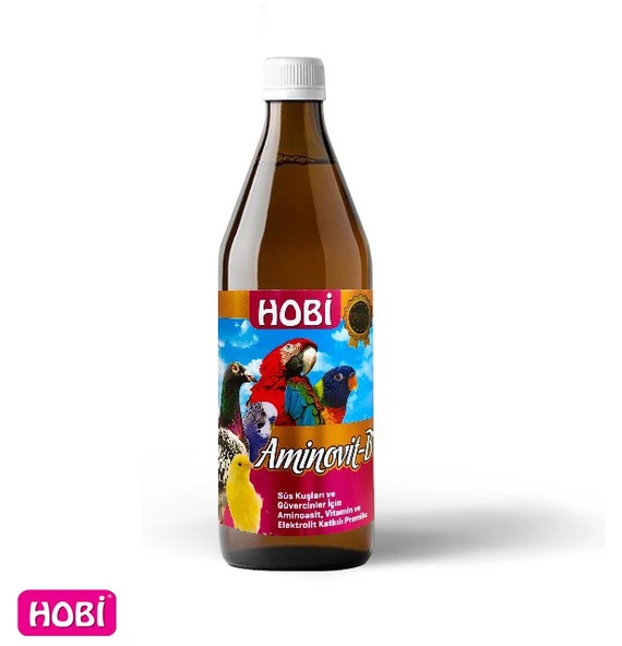 Hobi Aminovit B Tüy Karaciğer Kas Düzenleyici Multivitamin 500ml - 2