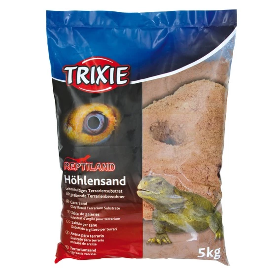 Trixie Sürüngen Teraryum İçin Mağara Kumu, 5Kg