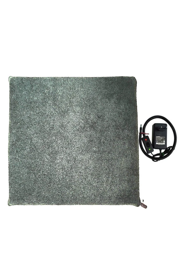 Powertec Isıtıcılı Kedi Köpek Minderi Kedi Isıtıcı Minder Isıtmalı kedi minderi 12VOLT 45X45CMX4CM - 2