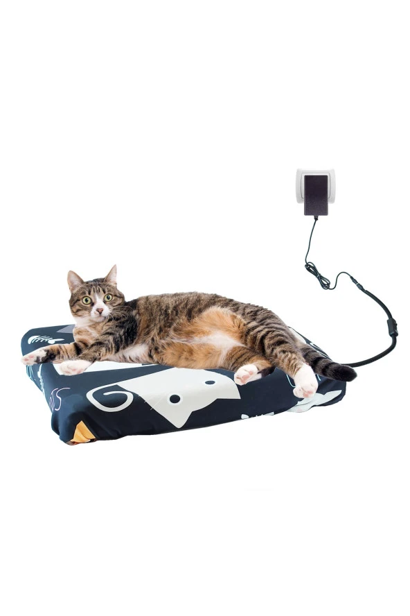 Powertec Kedi Isıtıcı Yastık Köpek Isıtıcı Yatak Minder Su Geçirmez Kedi Isıtıcı Pad Isıtıcı Minder