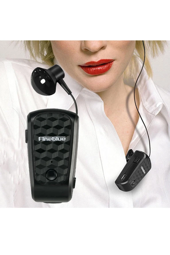 resolut Fineblue Fq-10 Pro 10 Saat Konuşma Bluetooth 5.0 Kulaklık Kablosuz Kulaklık Stereo Mikrofon - 5