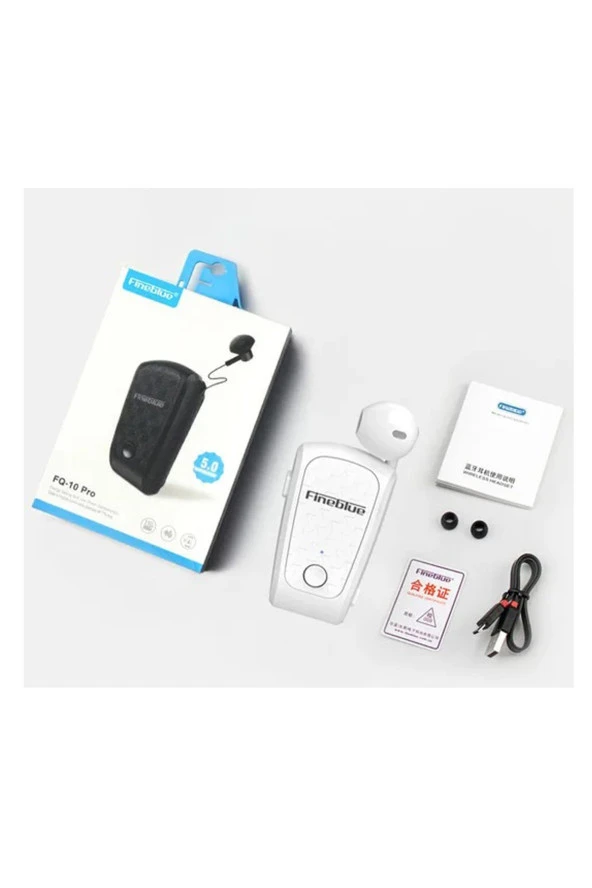 resolut Fineblue Fq-10 Pro 10 Saat Konuşma Bluetooth 5.0 Kulaklık Kablosuz Kulaklık Stereo Mikrofon - 6