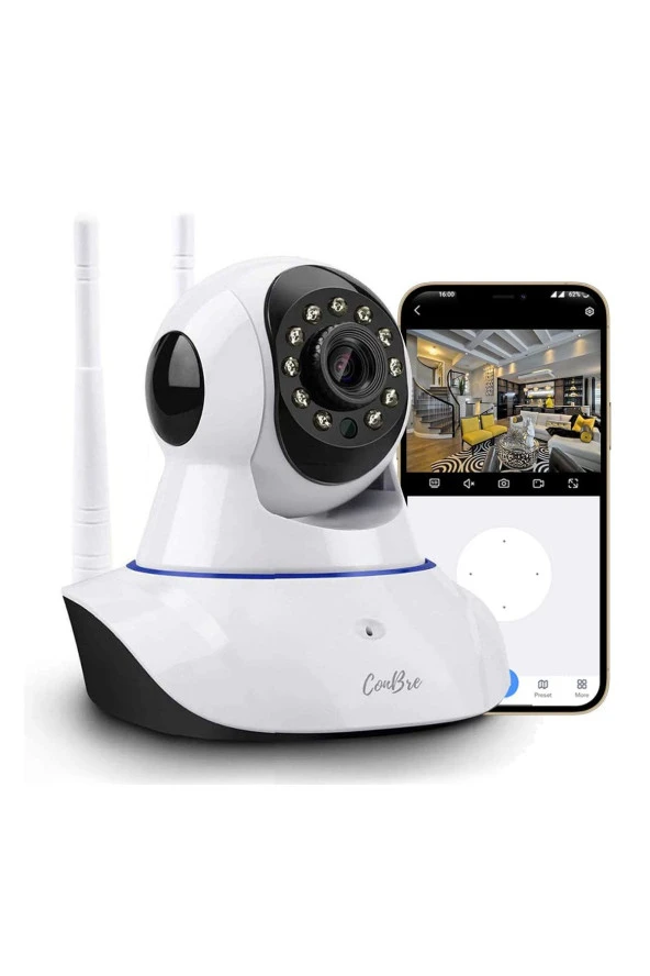 Powertec Evcil Hayvan Izleme Güvenlik Kamerası Ve Isıtıcılı Kedi Köpek Minderi Set - 3