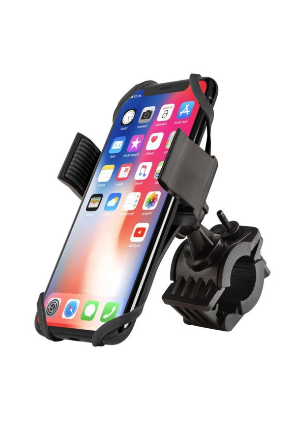resolut Motosiklet - Bisiklet Gidon Bağlantılı Kıskaçlı Telefon Tutucu - 3