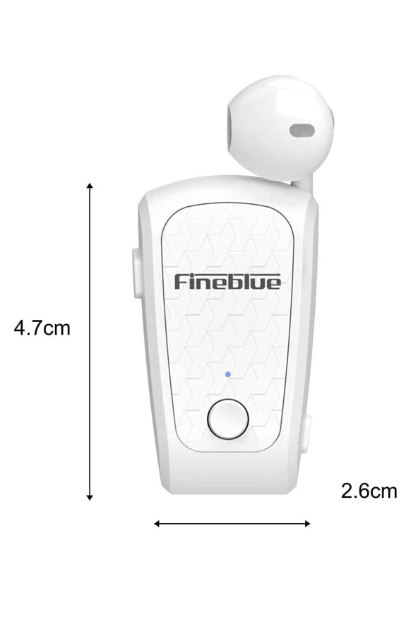 resolut Fineblue Fq-10 Pro 10 Saat Konuşma Bluetooth 5.0 Kulaklık Kablosuz Kulaklık Stereo Mikrofon - 4