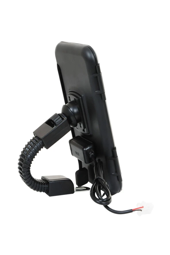 Powertec Usb Bağlantılı Suporte Telefon Tutucu (4,7 - 6,5 İNCHES) Su Geçirmez, Dokunmatik Ekran - 5