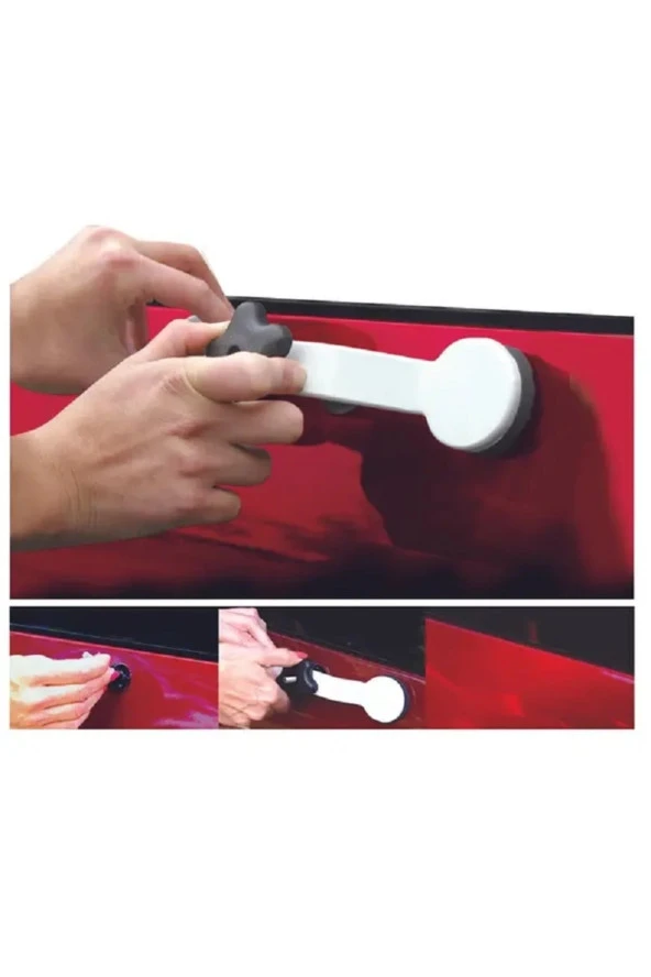 Sina Araç Kaporta Düzeltme Seti Oto Araba Göçük Çektirme Düzeltme Düzeltici Tamir Kiti Aparat - Resim 2